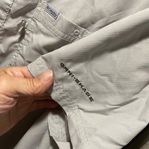 Columbia men’s Omni shade camp shirt